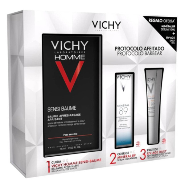 Vichy Coffret Homme Protocolo Barbear